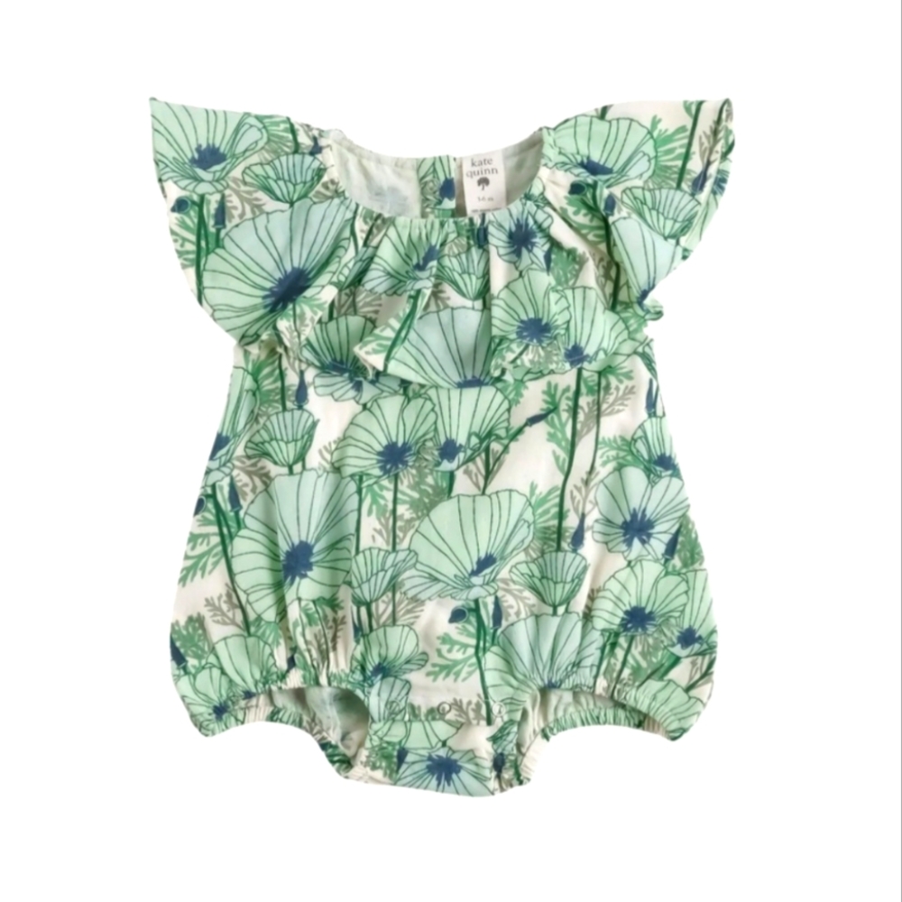Kate Quinn Sleeveless Ruffle Bubble 12-18 M